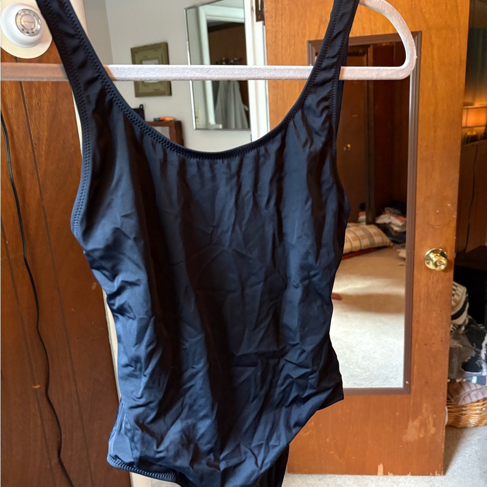 Solid & Striped Black Swimwear